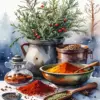 Spices Art Diamond Painting