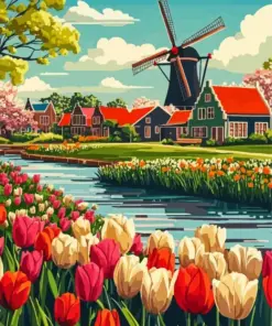 The Netherlands Diamond Painting