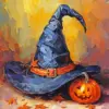 Witch Hat Diamond Painting