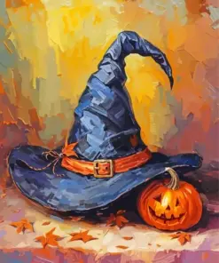 Witch Hat Diamond Painting
