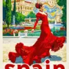 Spain Poster Diamond Painting